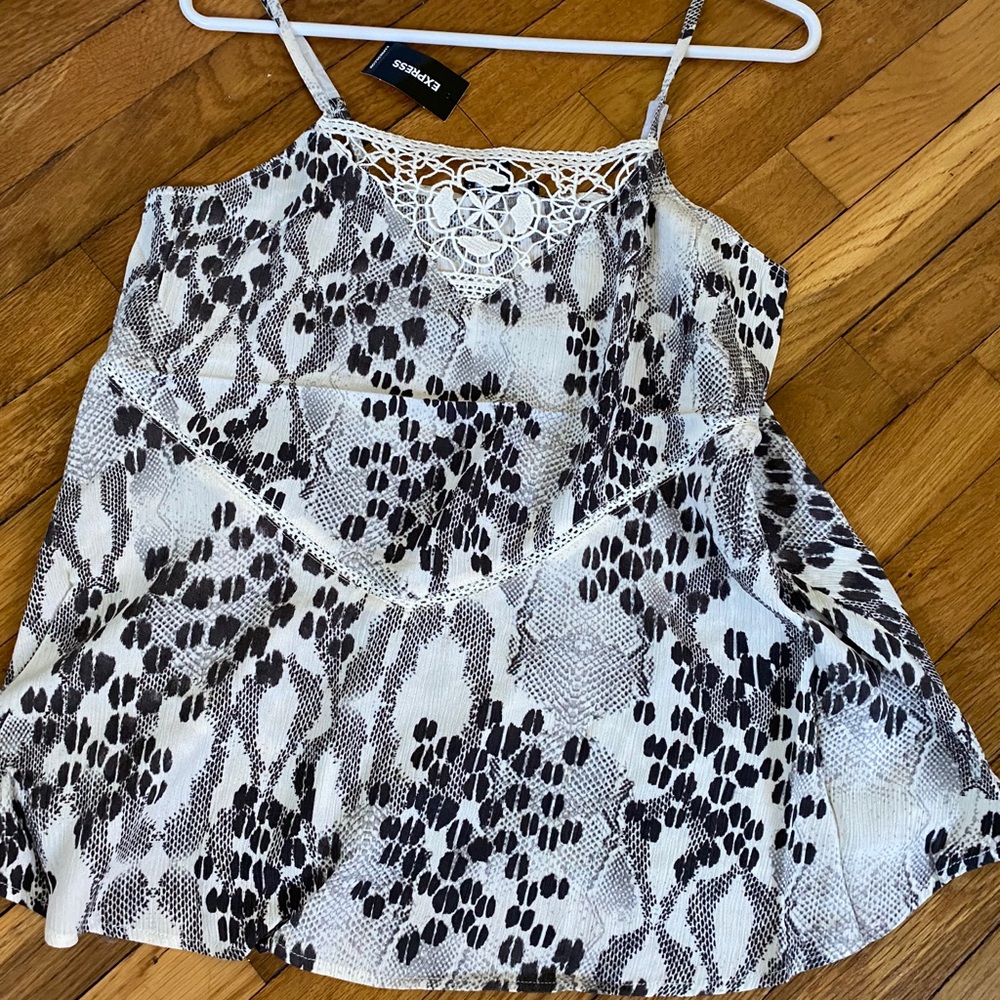 Tank top animal print